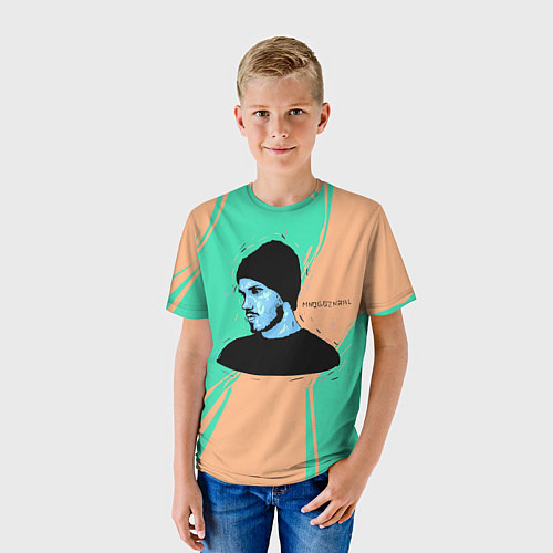 Детская футболка Многознаал / 3D-принт – фото 3