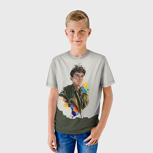 Детская футболка Дюнкерк / 3D-принт – фото 3