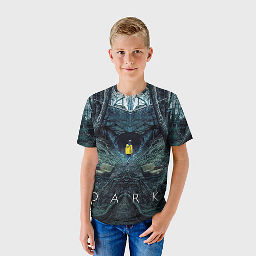 Детская футболка Dark / 3D-принт – фото 3