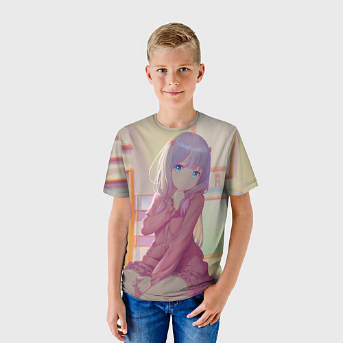 Детская футболка Эроманга сэнсэй / 3D-принт – фото 3