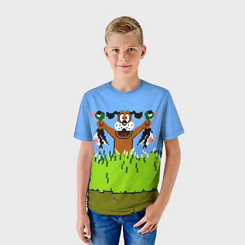 Детская футболка Duck Hunt / 3D-принт – фото 3
