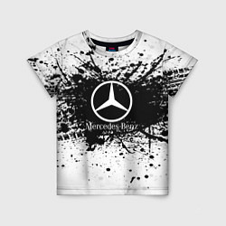Футболка детская Mercedes-Benz: Black Spray, цвет: 3D-принт