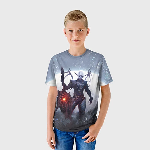 Детская футболка Dark Knight / 3D-принт – фото 3
