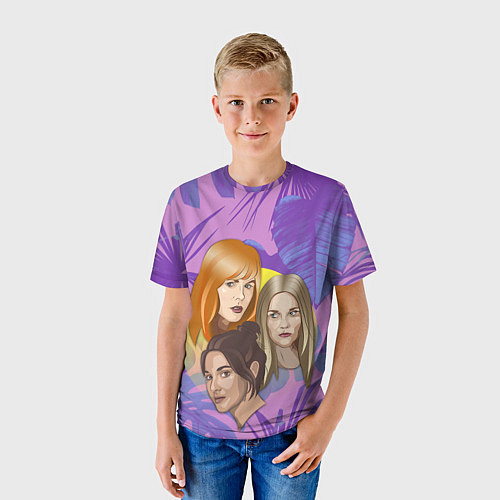Детская футболка Большая или маленькая ложь / 3D-принт – фото 3