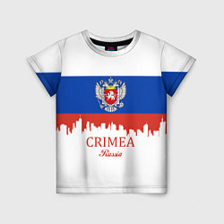 Футболка детская Crimea, Russia, цвет: 3D-принт