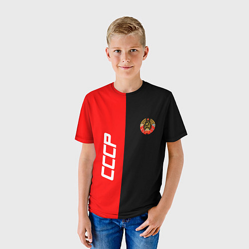 Детская футболка СССР: Red Collection / 3D-принт – фото 3