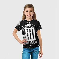 Футболка детская Paramore: Black & White, цвет: 3D-принт — фото 2