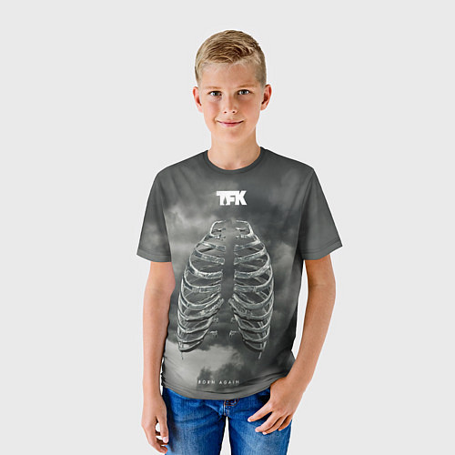 Детская футболка TFK Born Again / 3D-принт – фото 3