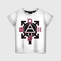 Футболка детская 30 seconds to Mars emblem, цвет: 3D-принт