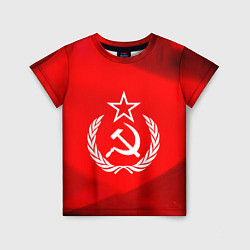 Футболка детская Патриот СССР, цвет: 3D-принт