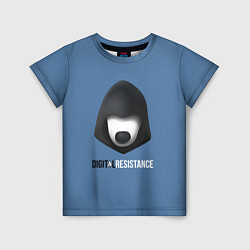 Футболка детская Digital Resistance, цвет: 3D-принт