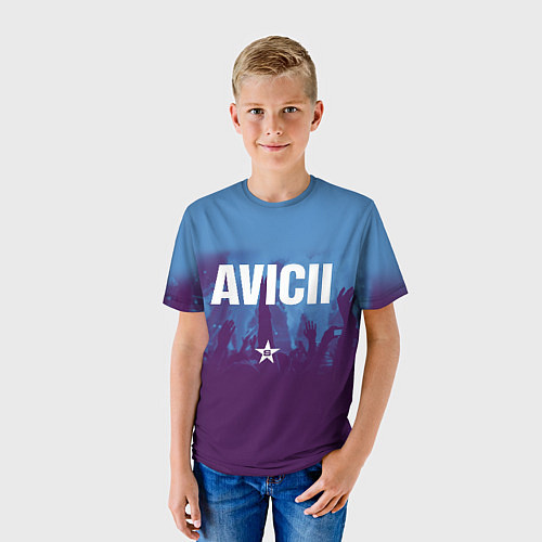 Детская футболка Avicii Star / 3D-принт – фото 3