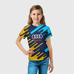 Футболка детская Audi: Colour Sport, цвет: 3D-принт — фото 2