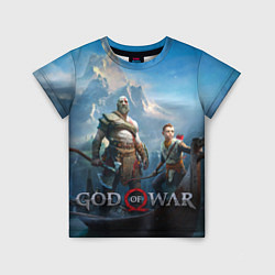 Футболка детская God of War, цвет: 3D-принт