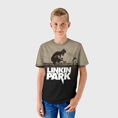 Детская футболка Linkin Park: Meteora / 3D-принт – фото 3