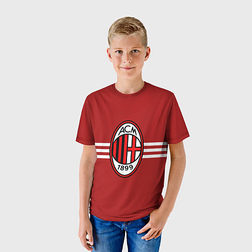 Детская футболка AC Milan 1899 / 3D-принт – фото 3