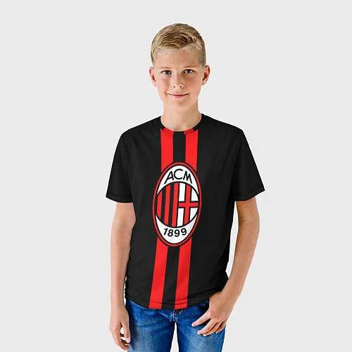 Детская футболка AC Milan 1899 / 3D-принт – фото 3