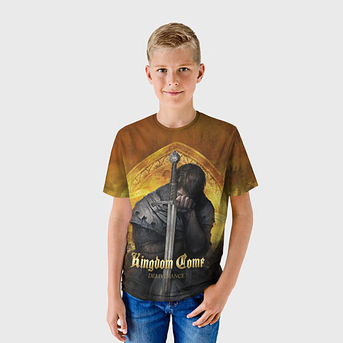 Детская футболка Kingdom Come: Sad Henry / 3D-принт – фото 3