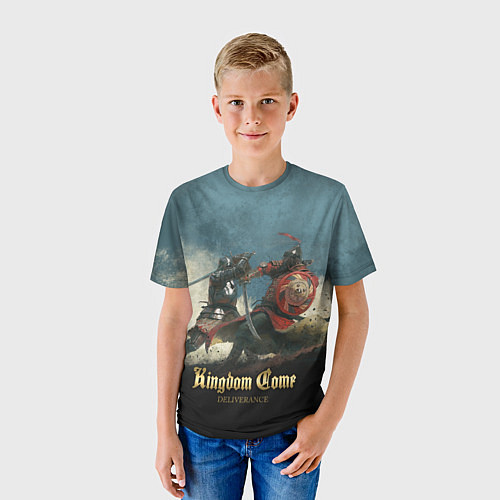 Детская футболка Kingdom Come: Deliverance / 3D-принт – фото 3