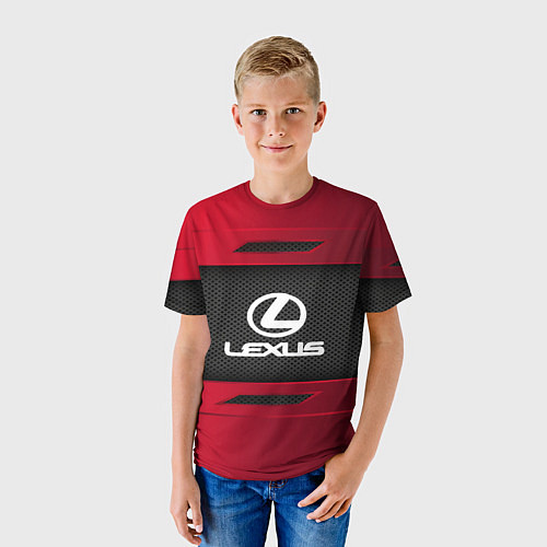 Детская футболка Lexus Sport / 3D-принт – фото 3