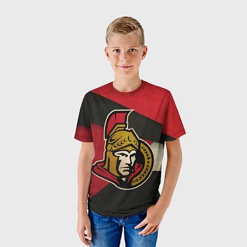 Детская футболка HC Ottawa Senators: Old Style / 3D-принт – фото 3