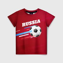 Футболка детская Russia Football, цвет: 3D-принт