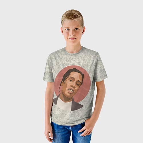 Детская футболка ASAP Rocky: Runrise / 3D-принт – фото 3