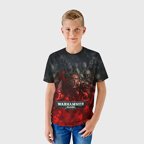 Детская футболка Warhammer 40000: Dawn Of War / 3D-принт – фото 3