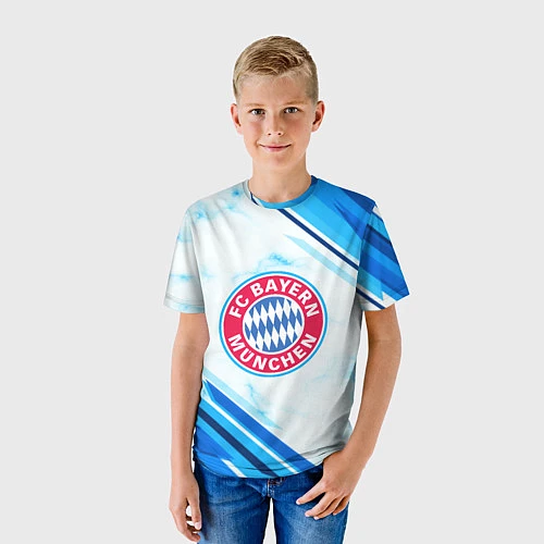 Детская футболка Bayern Munchen / 3D-принт – фото 3