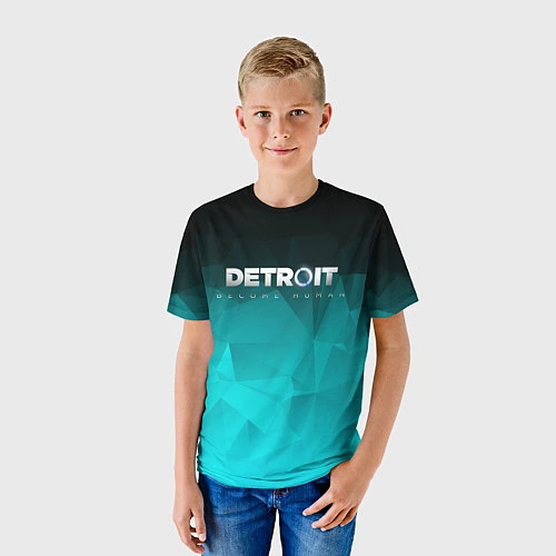Детская футболка Detroit: Become Human / 3D-принт – фото 3