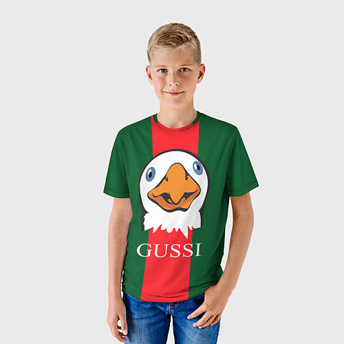 Детская футболка GUSSI Beak / 3D-принт – фото 3
