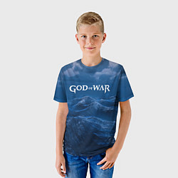 Футболка детская God of War: Rage of the waves, цвет: 3D-принт — фото 2