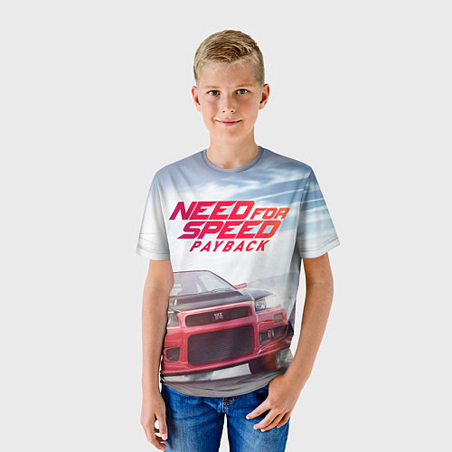 Детская футболка Need for Speed: Payback / 3D-принт – фото 3