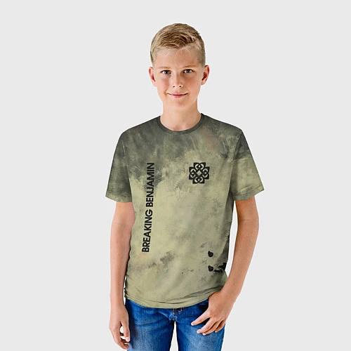 Детская футболка Breaking Benjamin / 3D-принт – фото 3