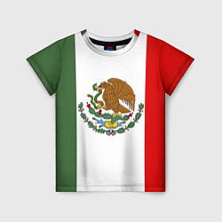 Футболка детская Мексиканский герб, цвет: 3D-принт