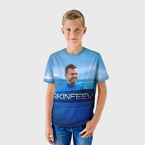 Детская футболка Akinfeev / 3D-принт – фото 3