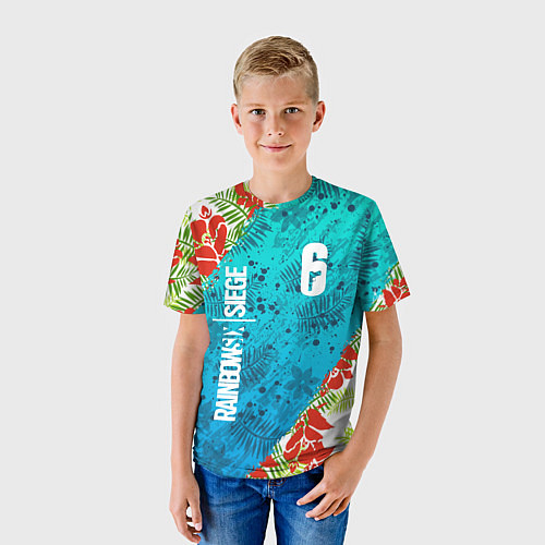 Детская футболка Rainbow Six: Sunsplash Pack / 3D-принт – фото 3