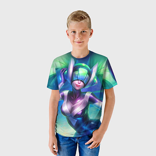 Детская футболка DJ Sona: LoL / 3D-принт – фото 3