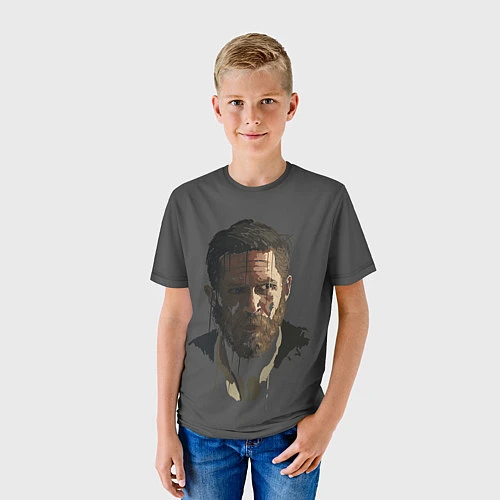 Детская футболка Tom Hardy / 3D-принт – фото 3