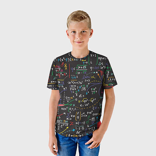 Детская футболка Math / 3D-принт – фото 3