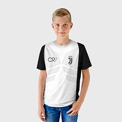 Футболка детская FC Juventus: CR7 18-19, цвет: 3D-принт — фото 2