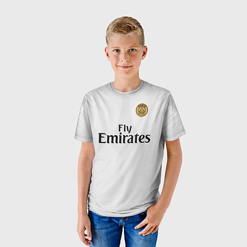 Детская футболка FC PSG Away 18-19 / 3D-принт – фото 3