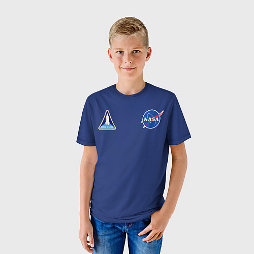 Детская футболка NASA: Special Form / 3D-принт – фото 3