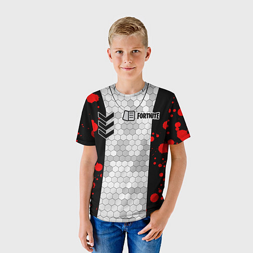 Детская футболка Fortnite: Штурмовик / 3D-принт – фото 3