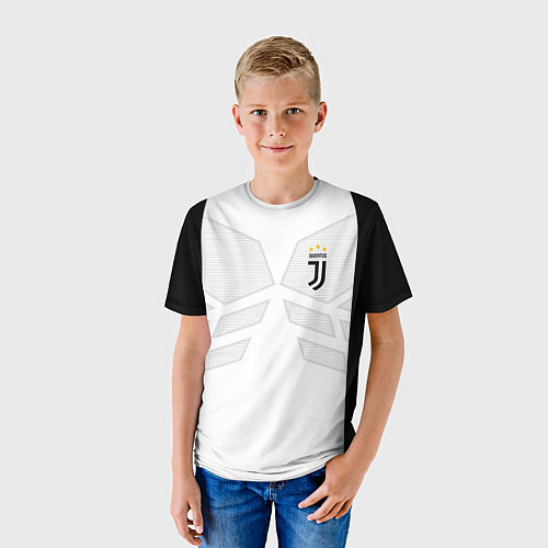 Детская футболка JUVENTUS SPORT / 3D-принт – фото 3