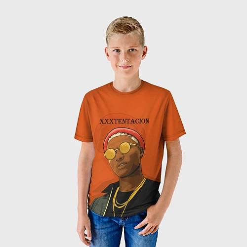 Детская футболка XXXtentacion king / 3D-принт – фото 3