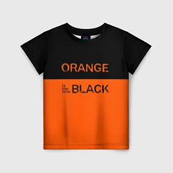 Футболка детская Orange Is the New Black, цвет: 3D-принт