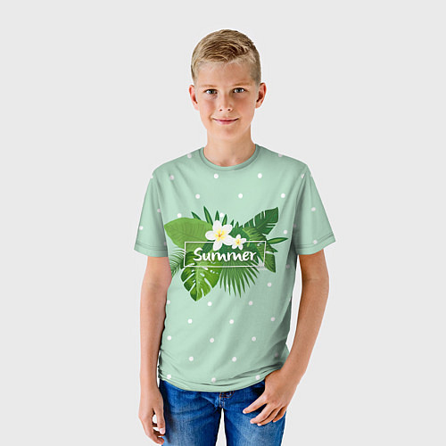 Детская футболка Fresh Summer / 3D-принт – фото 3