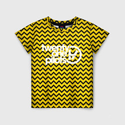 Футболка детская 21 Pilots: Yellow ZigZag, цвет: 3D-принт