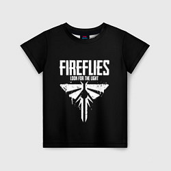 Футболка детская Fireflies: White Logo, цвет: 3D-принт